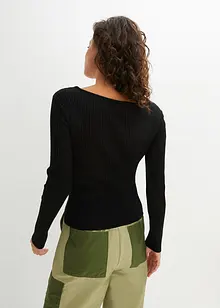 Pull côtelé, bonprix