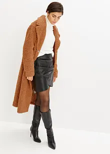 Manteau en maille peluche, bonprix