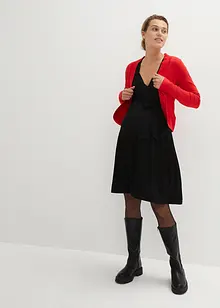 Robe de grossesse et d'allaitement en viscose avec manches en dentelle, bonprix