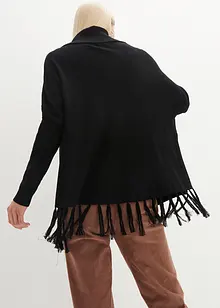 Pull avec franges à la base, bonprix