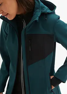 Veste softshell, déperlante, bonprix