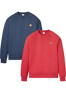 Lot de 2 sweatshirts, bonprix