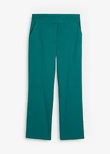 Pantalon droit 7/8 à taille haute élastiquée, bonprix