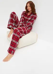 Pyjama tissé en flanelle, bonprix