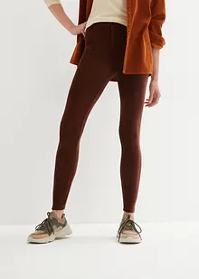 Legging en velours finement côtelé avec large taille élastiquée, bonprix