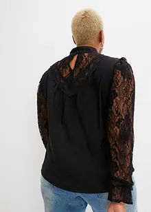 Blouse à dentelle, bonprix