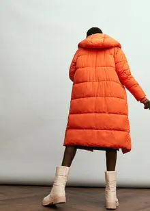 Manteau oversize matelassé avec capuche, en polyester recyclé, bonprix