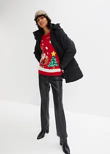 Pull de Noël en fine maille, bonprix