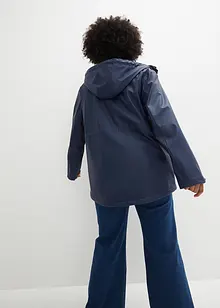 Veste de pluie avec doublure peluche en matériau étanche, bonprix