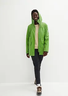 Veste de pluie avec doublure peluche en matière imperméable, bonprix