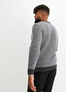 Pull en grosse maille chinée, bonprix