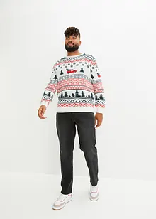 Pull de Noël en fine maille, bonprix