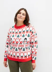 Pull motif Noël, bonprix