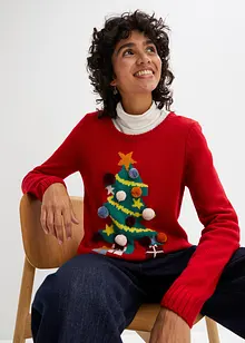 Pull de Noël avec sapin, bonprix