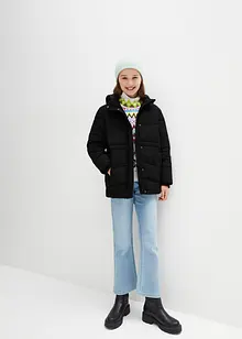 Parka d'hiver fille avec capuche, bonprix