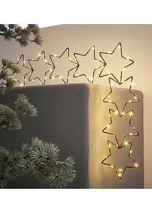 Déco encadrement de porte LED avec étoiles, bonprix