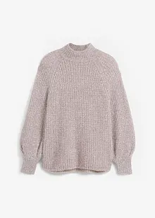 Pull en fil duveteux, bonprix