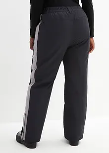 Pantalon de ski thermo fonctionnel, détails réfléchissants, étanche, Straight, bonprix