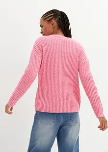 Pull à motif torsadé, bonprix