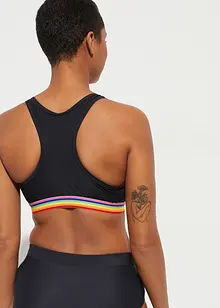 Haut de maillot brassière avec effet sculptant léger, bonprix