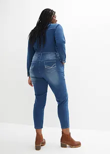 Combinaison en jean extensible thermo avec intérieur doux, John Baner JEANSWEAR