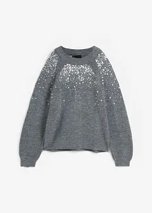 Pull à paillettes, bonprix