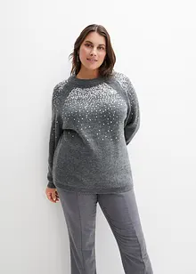 Pull à sequins, bonprix