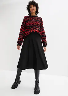 Jupe en jersey milano, longueur genou, bonprix