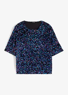 T-shirt à sequins, bonprix