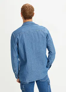 Chemise en jean, manches longues, bonprix