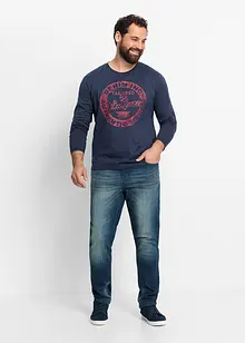 Jean extensible et léger, slim, droit, bonprix