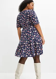 Robe en jersey à manches bouffantes, bonprix