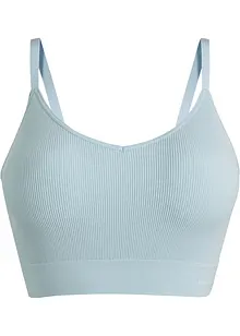 Brassière sans coutures Feel Comfort en matière côtelée, bonprix