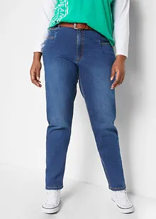 Jean Mom taille haute, extensible, bonprix