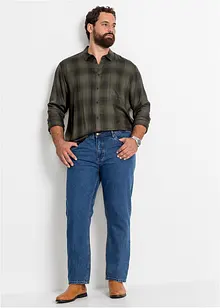 Jean droit classique, taille élastiquée sur les côtés, bonprix