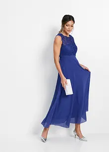 Robe longue avec dentelle, bonprix