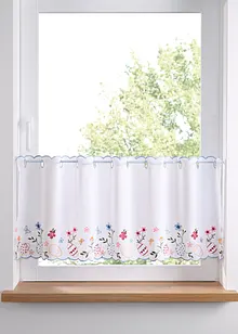 Brise-bise avec motifs de Pâques brodés, bonprix