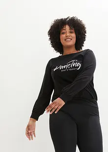 T-shirt de sport avec base large, bonprix