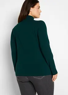 Lot de 2 T-shirts manches longues 100% coton, bonprix