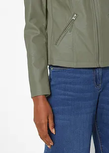 Veste en viscose enduite, bonprix