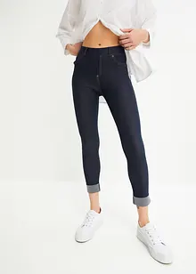 Legging aspect jean en coton mélangé, bonprix
