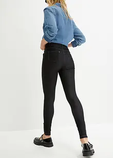 Legging aspect jean avec bas de jambes zippés, bonprix