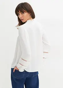 Blouse-tunique à dentelle, bonprix