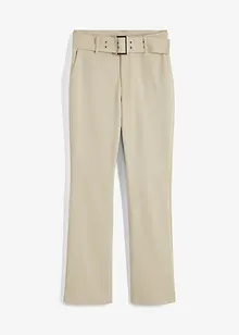 Pantalon stretch avec détail ceinture, bonprix