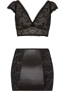 Soutien-gorge brassière et jupette (ens. 2 pces), VENUS