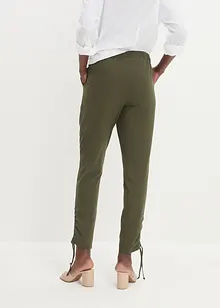 Pantalon en jersey à base froncée, bonprix