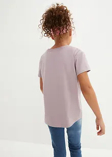 Lot de 3 T-shirts fille en coton, bonprix