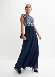 Robe longue à dentelle, bonprix