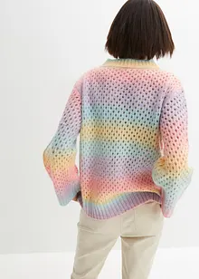 Pull en maille à effet ombré, bonprix