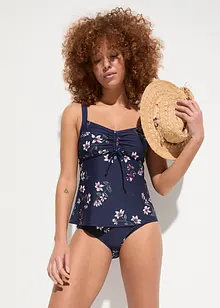 Tankini à fronces (ens. 2 pces), bonprix